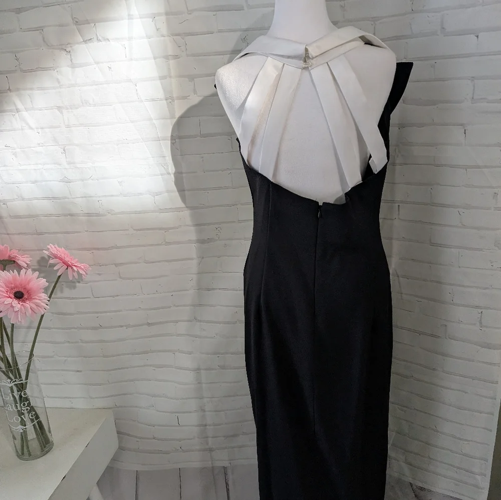Tonight Elegant Black and White Evening Dress - Picture 5 of 9